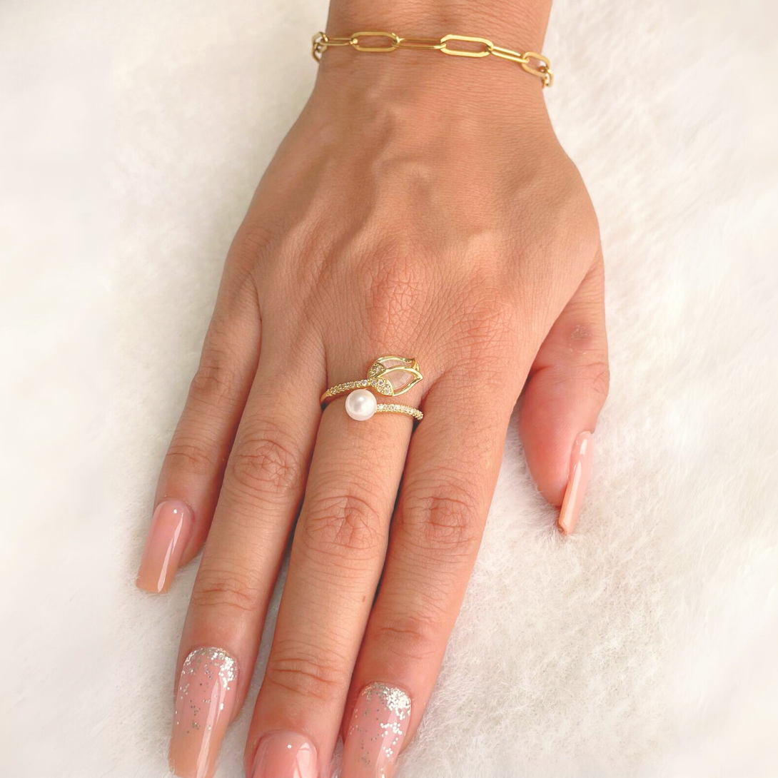 Anillo Tulipán