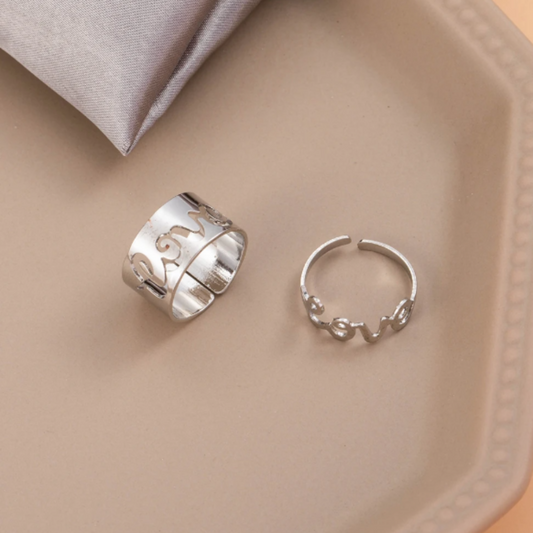 Anillo Couple Love