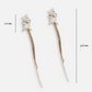 Aretes Largos y Piercing
