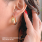Aretes Luxy Gold
